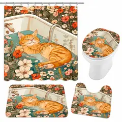 GENERICO - Set De Baño De 4 Piezas Diseño18