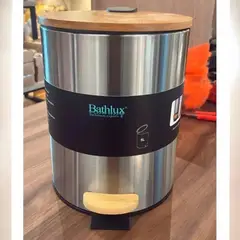 GENERICO - Cubo De Basura De Acero Inoxidable 5 Litros Basurero Hogar