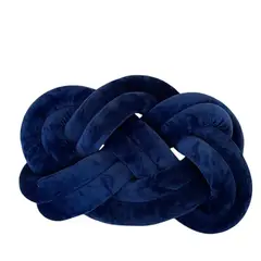 GENERICO - Almohada Cojin Nudo Grande Café 45 Cm