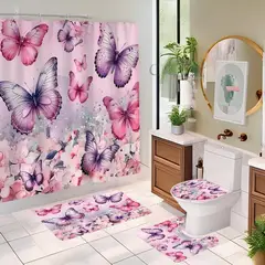GENERICO - Set De Baño De 4 Piezas Diseño12