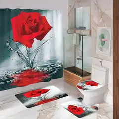 GENERICO - Set De Baño De 4 Piezas Diseño6
