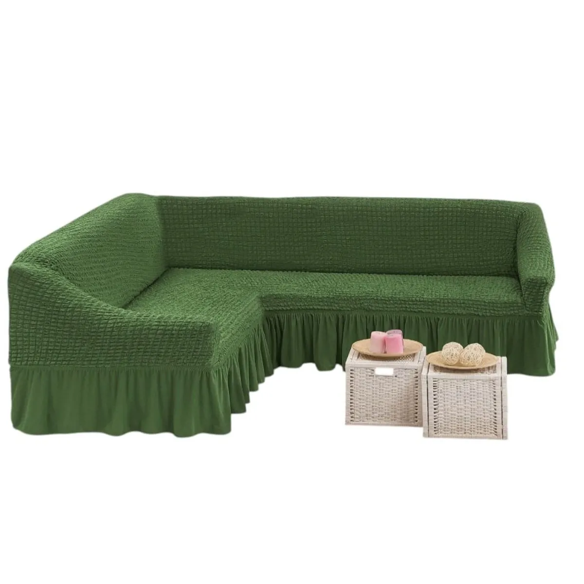 GENERICO - Funda Cubre sillón Tipo L Turco