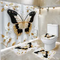 GENERICO - Set De Baño De 4 Piezas Diseño1