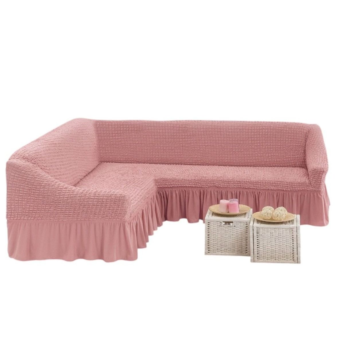 GENERICO - Funda Cubre sillón Tipo L Turco