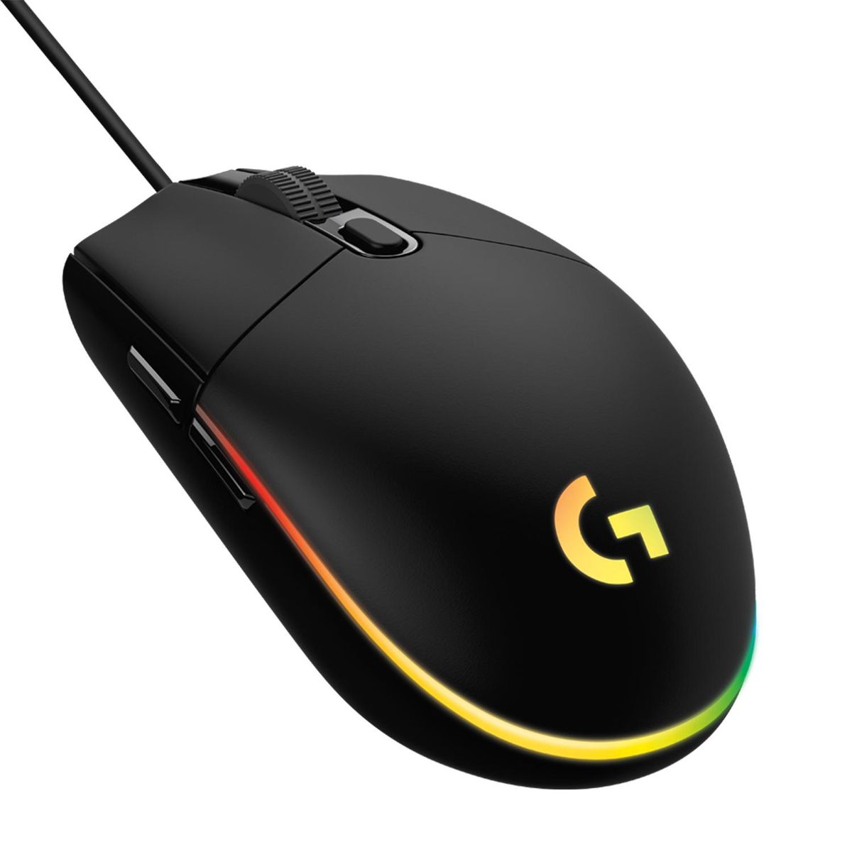 LOGITECH - Mouse Gamer Logitech G203 Lightsync Negro