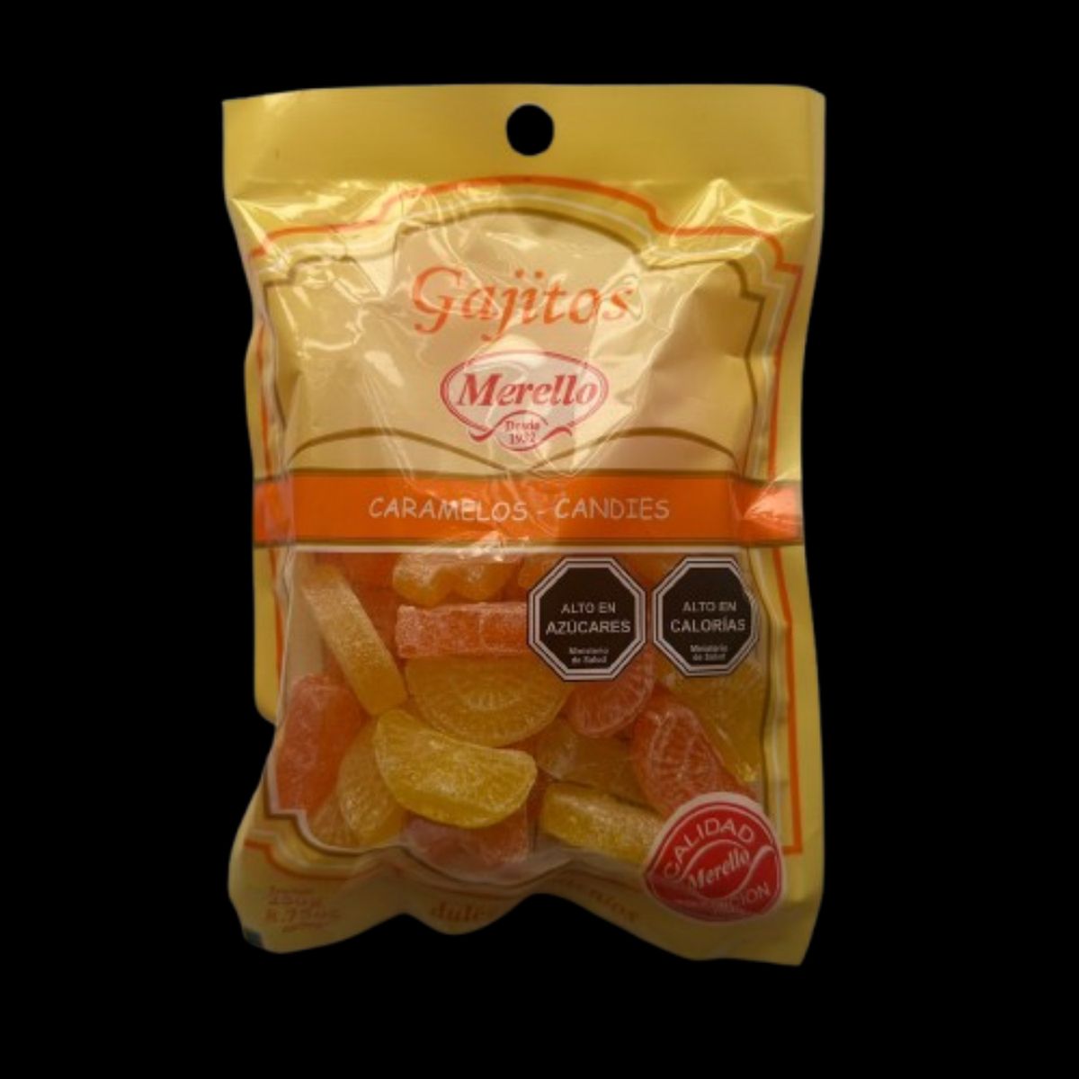 GENERICO - Caramelos Gajitos Naranja Limon Merello 250g