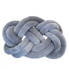 GENERICO - Almohada Cojin Nudo Grande Café 45 Cm