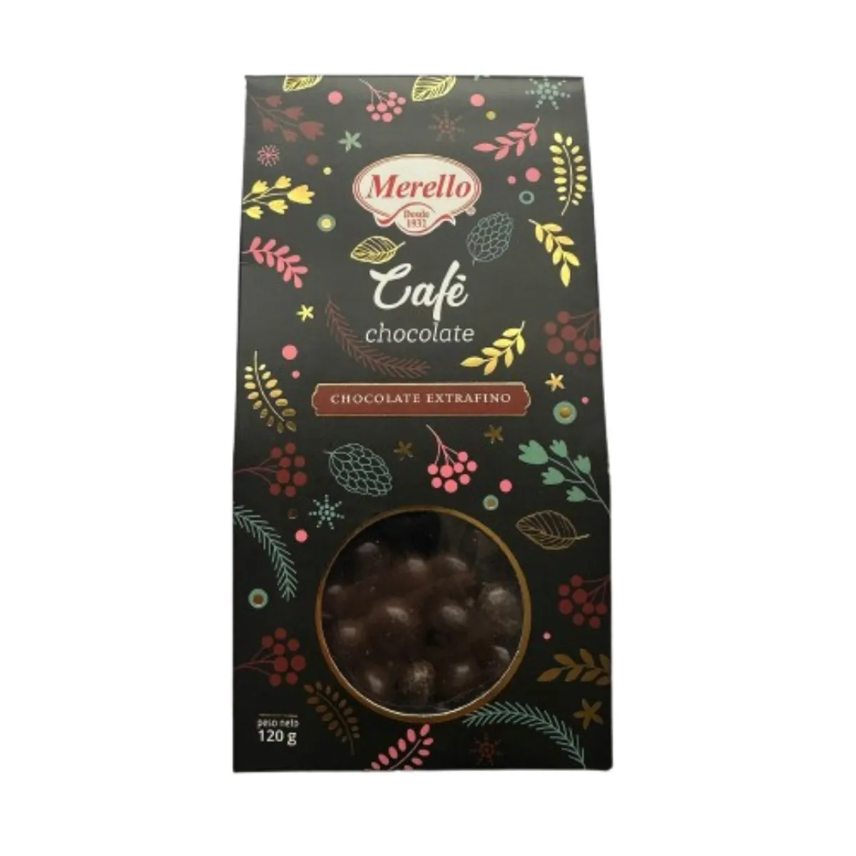 GENERICO - Cafe Bañado en Chocolate Extrafino Merello 120g