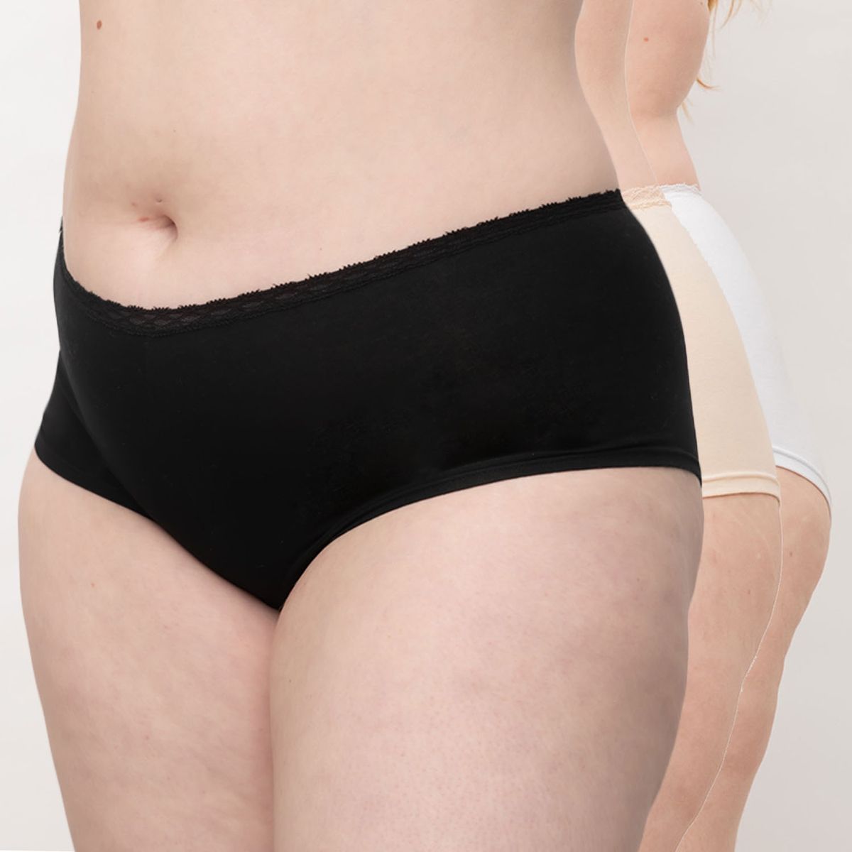 SLOGGI - Pack de 3 Calzones Go Crush Algodón Mujer Sloggi