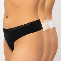 SLOGGI - Pack De 3 Calzones Mujer