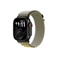 GENERICO - Correa Alpine loop Edicion Black compatible con Apple Watch