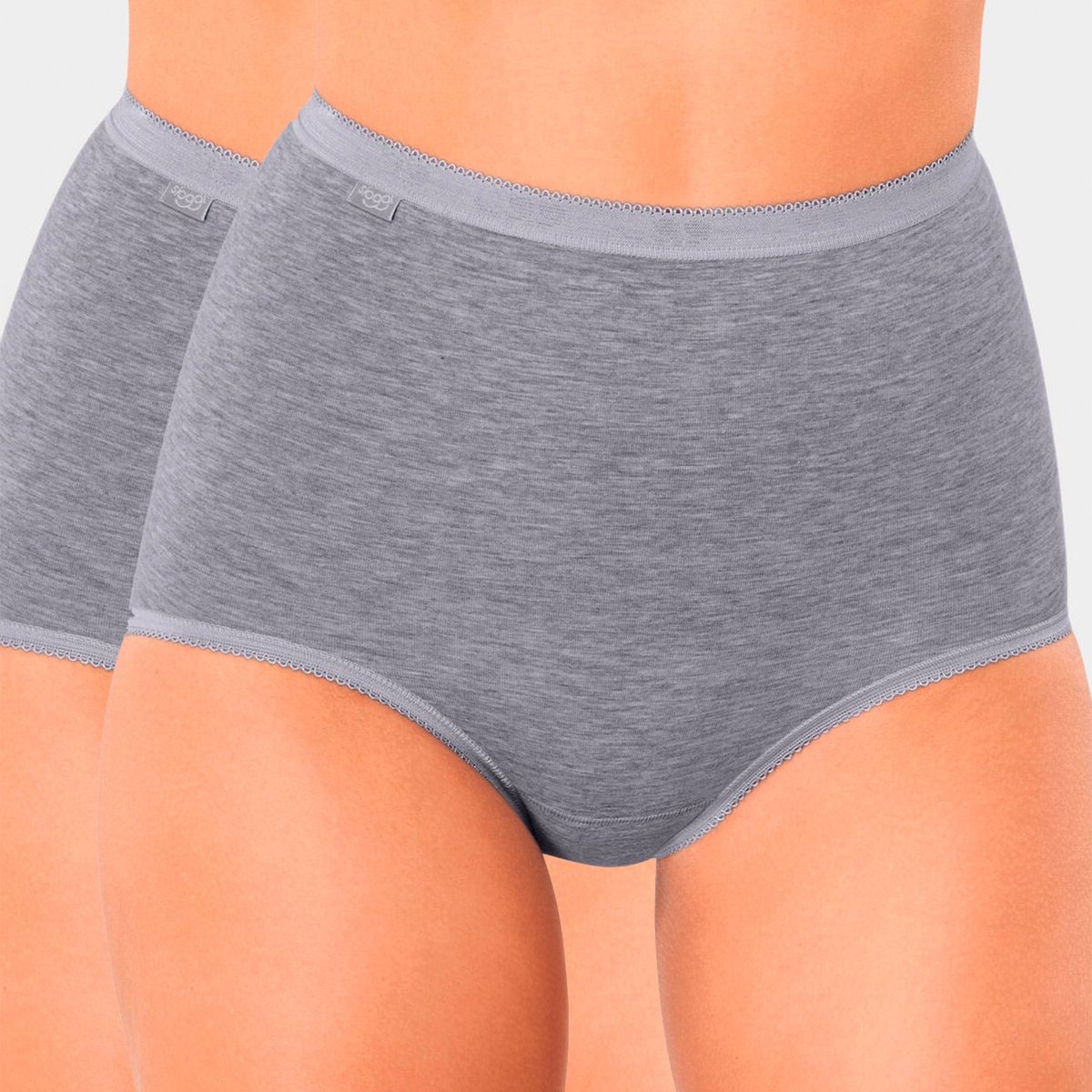 SLOGGI - Pack De 2 Calzones Tiro Alto Mujer Sloggi