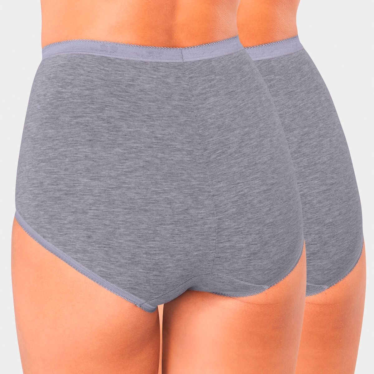 SLOGGI - Pack De 2 Calzones Tiro Alto Mujer Sloggi