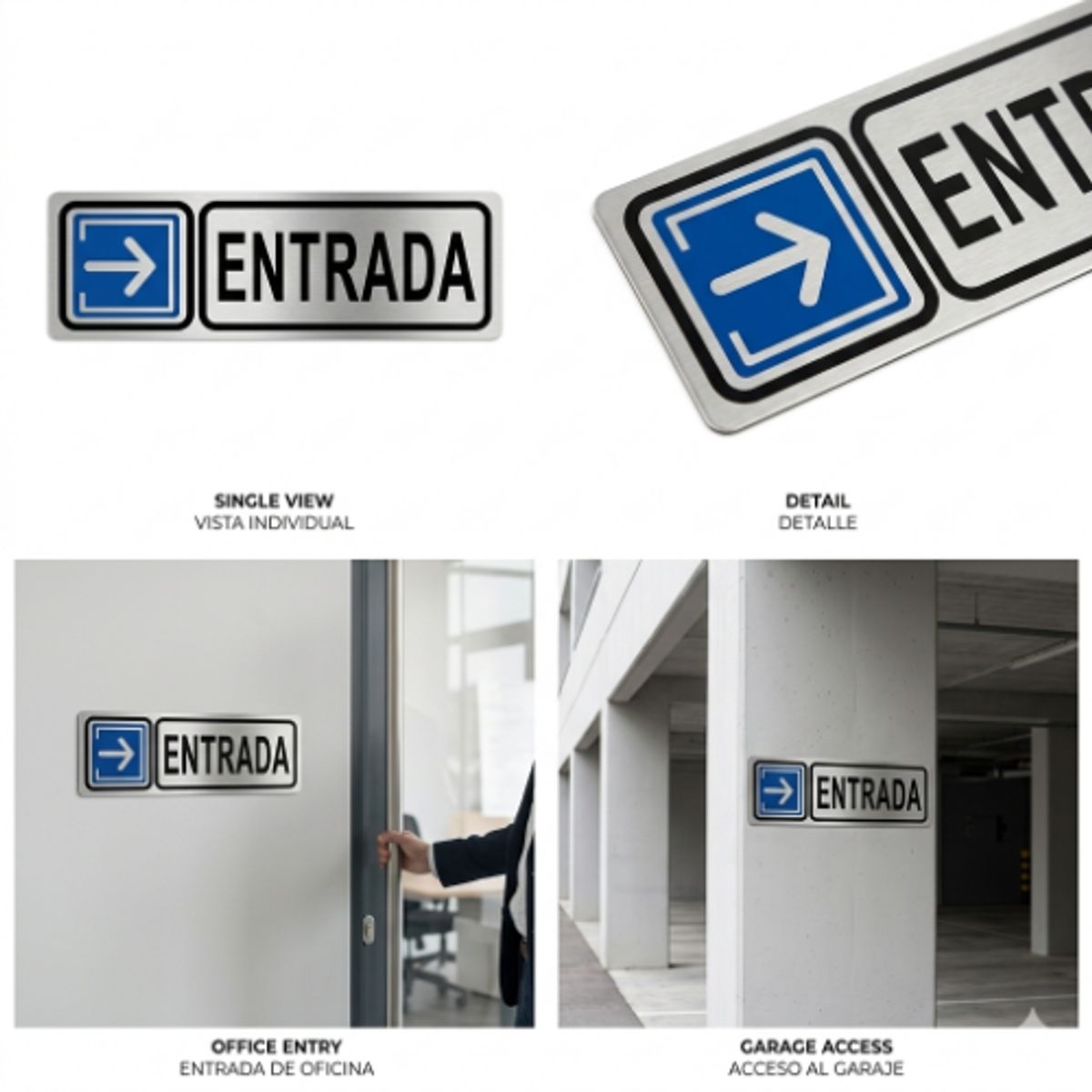 GENERICO - Señalética Corporativa y de Seguridad Integral ENTRADA