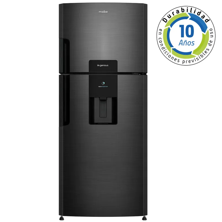 MABE Refrigerador Top Freezer 415L Brutos Black RMP415JUC