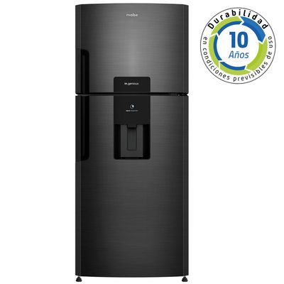 Mabe Refrigerador Top Freezer 415L Brutos Black Rmp415Juc
