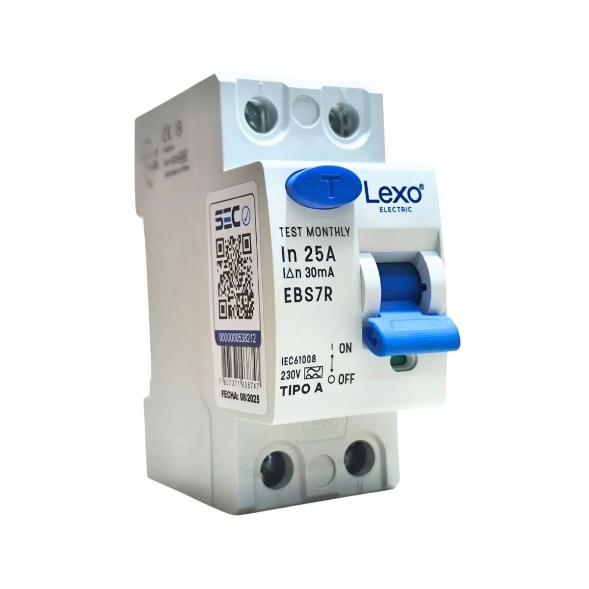 LEXO - Int. Diferencial Lexo 2x25A 30mA Clase A