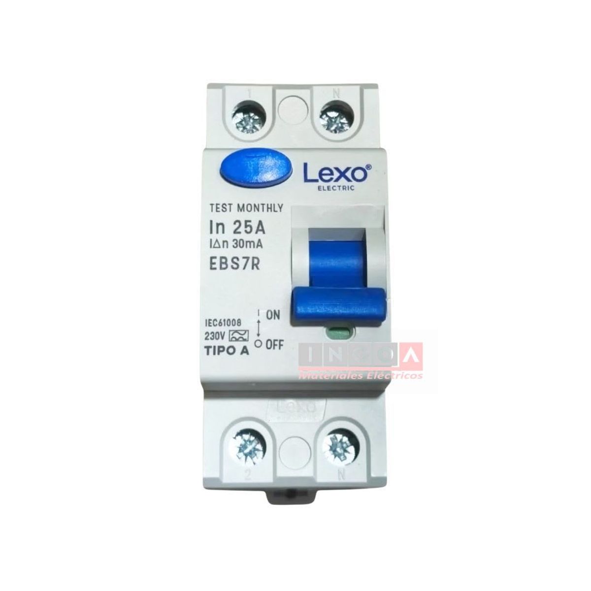 LEXO - Int. Diferencial Lexo 2x25A 30mA Clase A