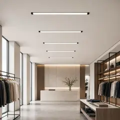 OEM - Panel LED Lineal Ultra Delgado 120 cm 50W Alta Eficiencia
