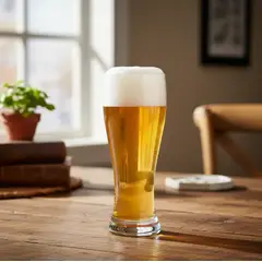 GENERICO - Set 4 Vasos Cerveceros Schopero Cristar Milán 391cc Vidrio