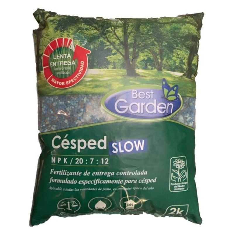 BEST GARDEN - Fertilizante Césped Best Garden. Alta Eficiencia.