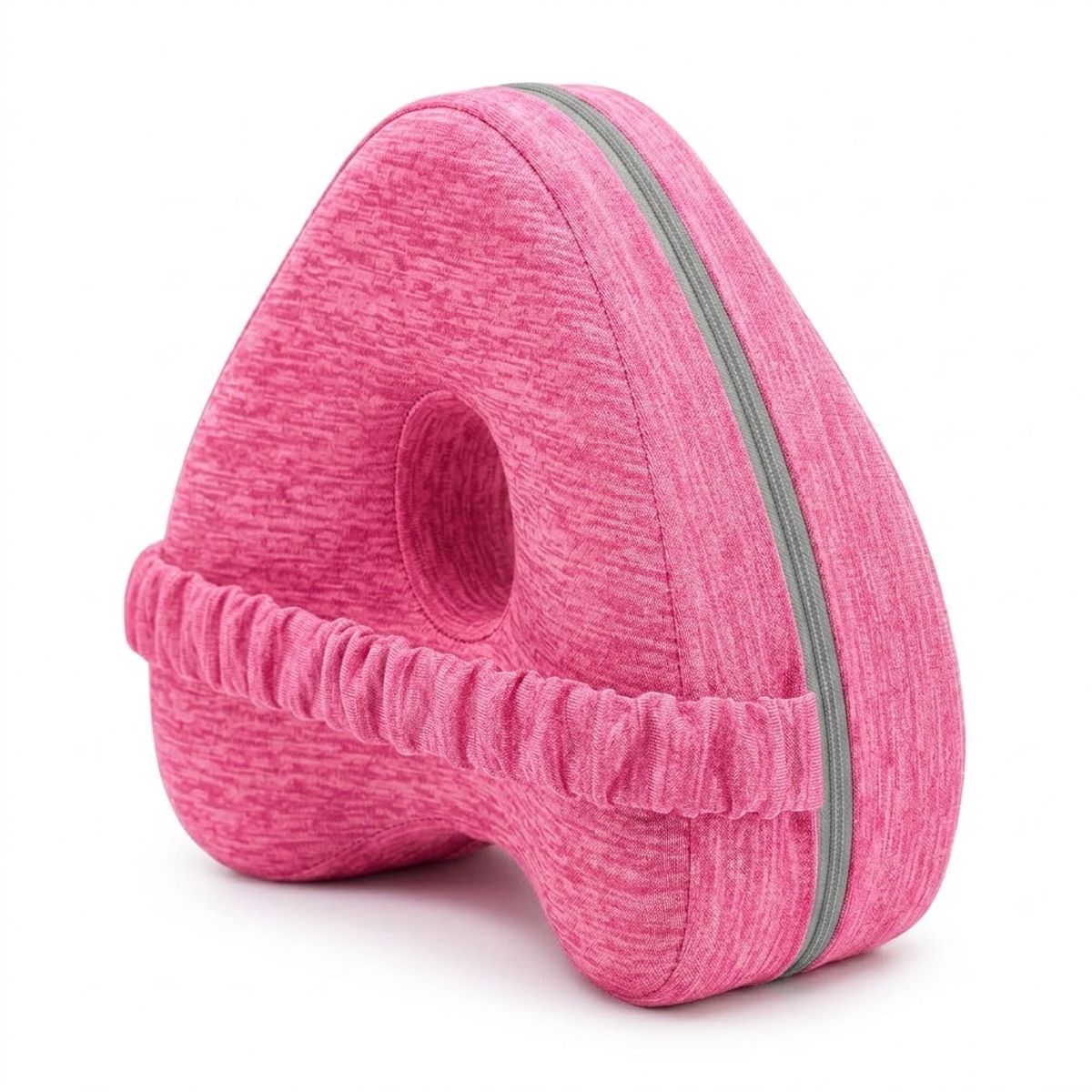 GENERICO - Almohada Ortopédica de Espuma para Piernas y Rodillas Color Rosado
