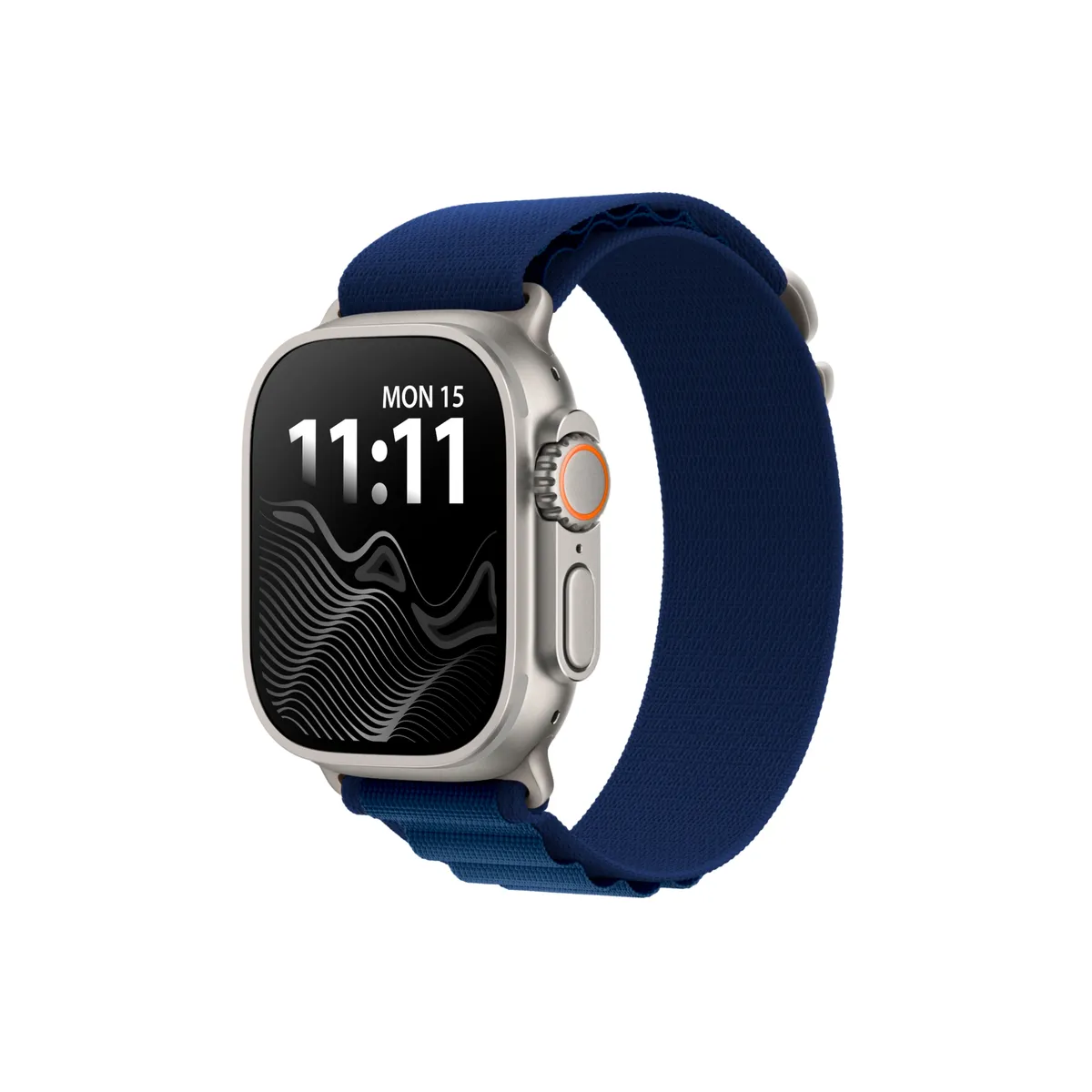GENERICO - Correa Alpine loop Edicion Titanio compatible con Apple Watch