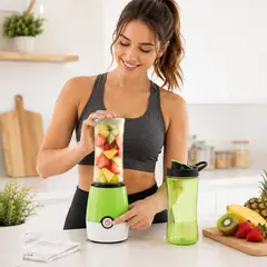 MOVI - Batidora Portátil Shake And Take 3 – Licuadora Personal con 2 Vasos