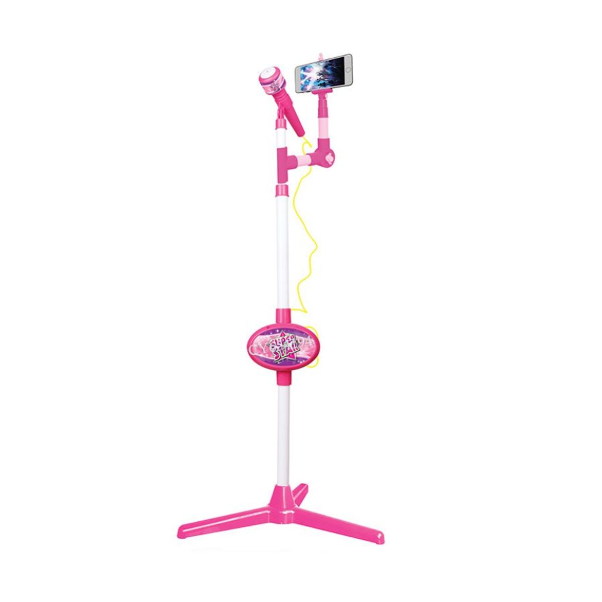 GENERICO - Micrófono Karaoke Pedestal Conexión Mp3 Teléfono Para Niñas