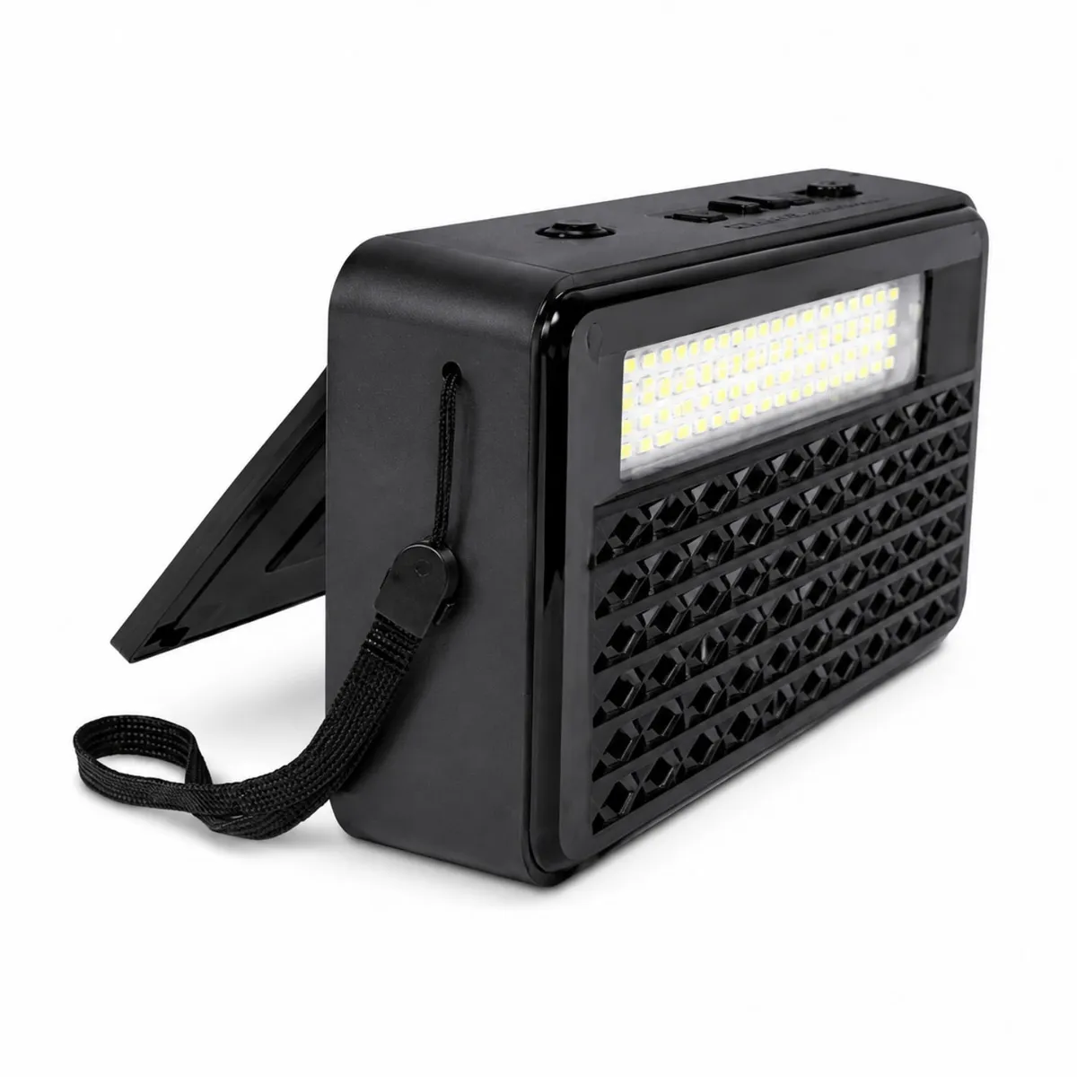 TECNOLAB - Radio Retro Bluetooth Solar Recargable FM AM SW 10W Negro - SC