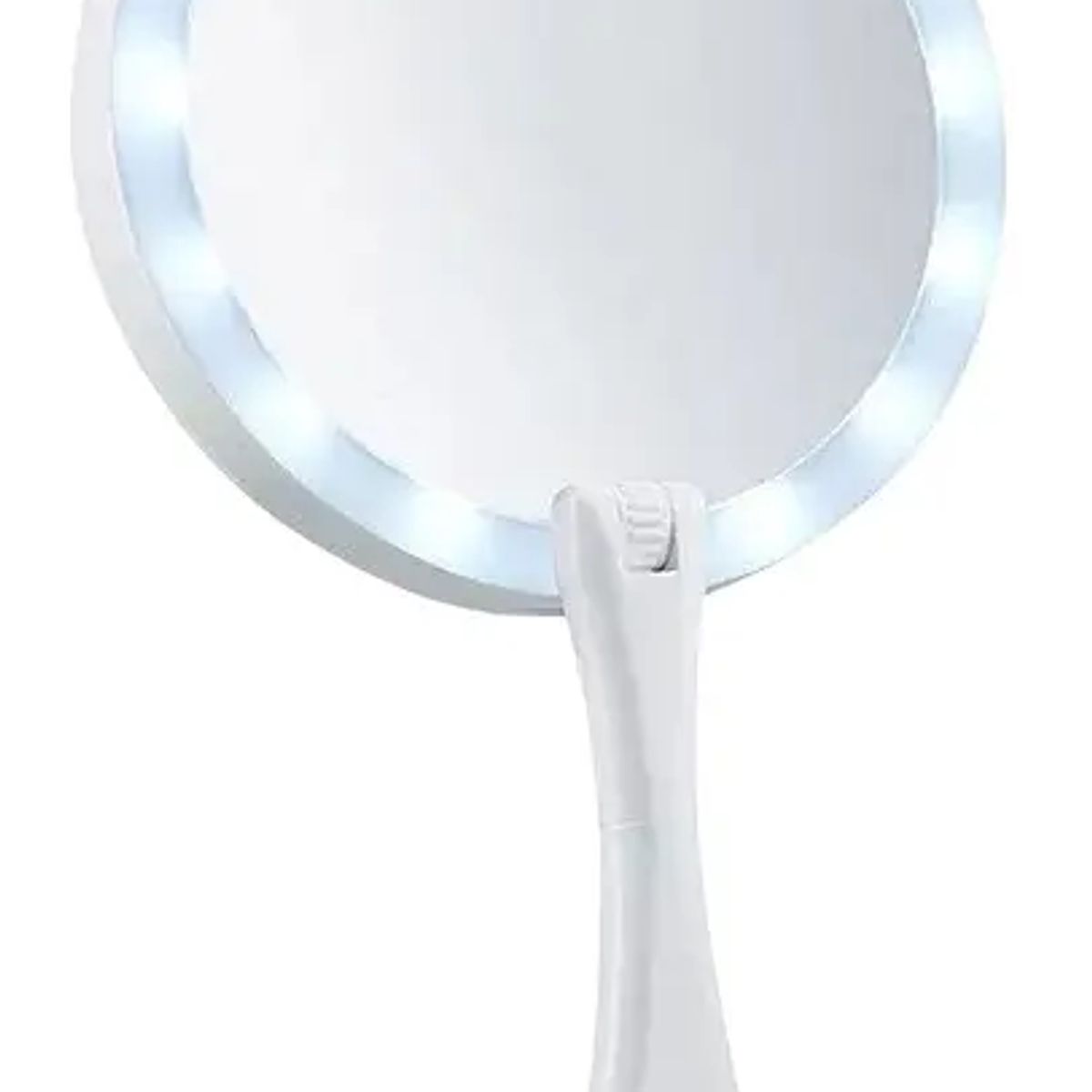 GENERICO - Espejo de Maquillaje Plegable con Luz LED color Blanco