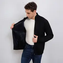 AGW - Sweater Hombre Lana Térmico Forrado Completamente en Chiporro