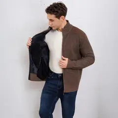 AGW - Sweater Hombre Lana Térmico Forrado Completamente en Chiporro