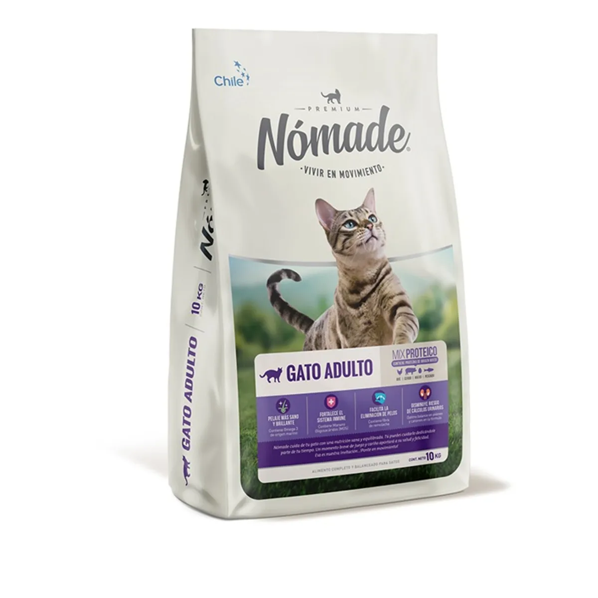 Nomade Gato Adulto 10 kg., marca NOMADE - Foto Principal