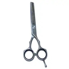GENERICO - Tijera Esculpidora 28 Dientes Estrellas 6" Profesional