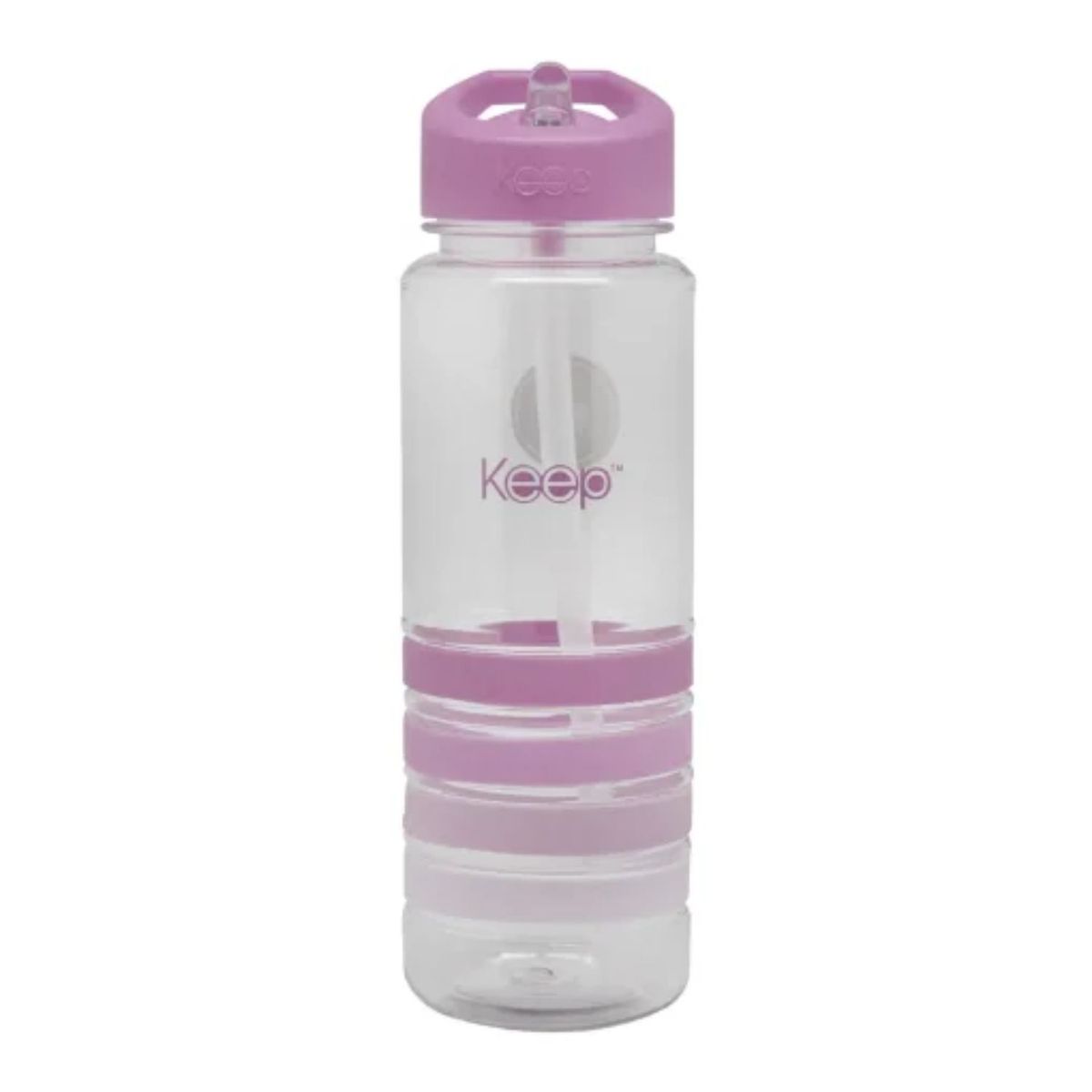KEEP - Botella Keep Deportiva Bandas Colores 750ml Agua Lilla