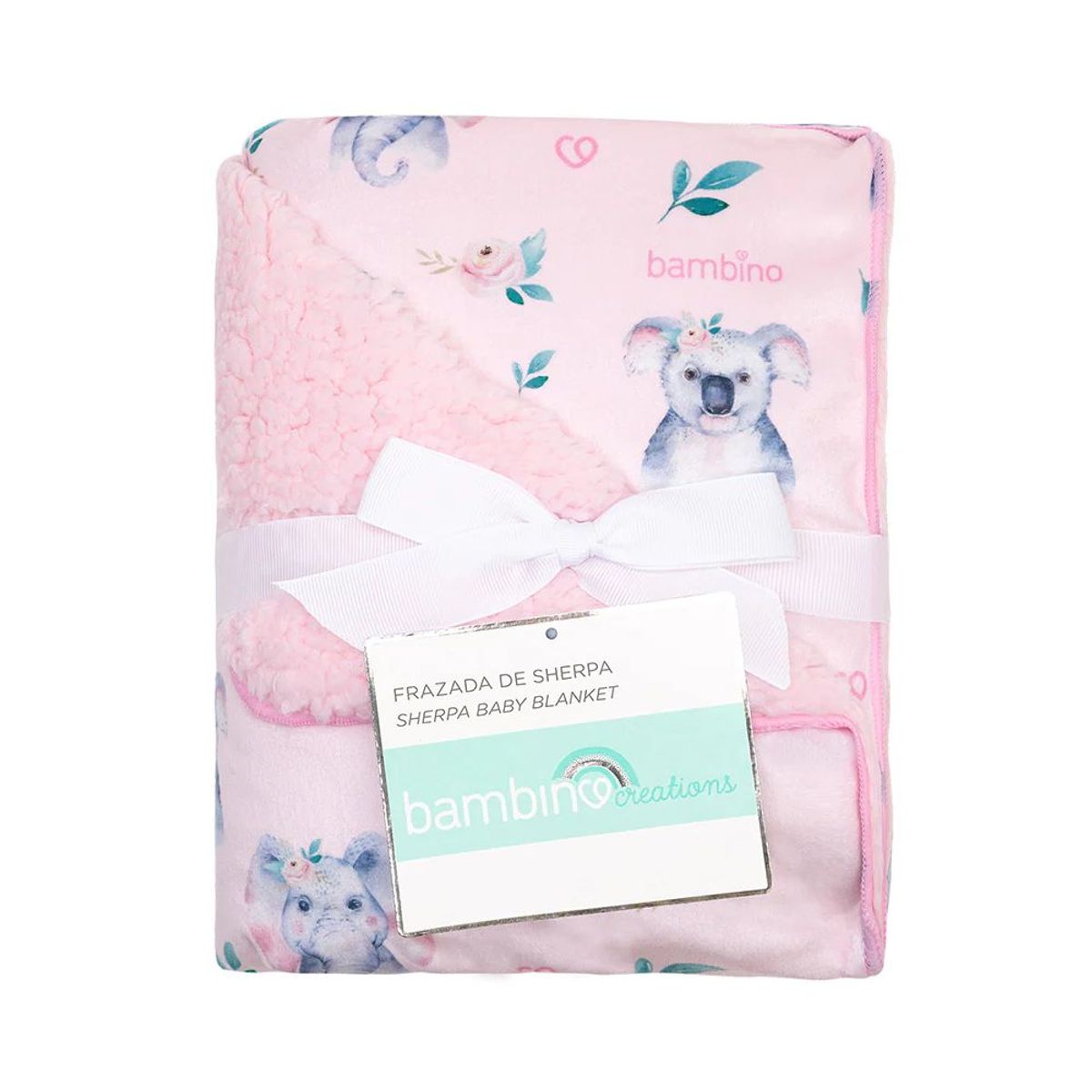 BAMBINO - frazada, manta de sherpa niña BAMBINO