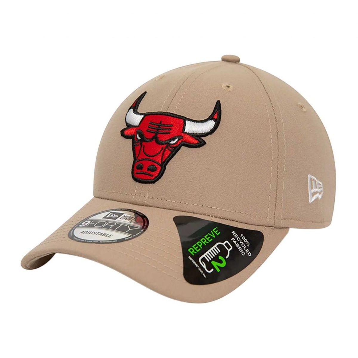 NEW ERA - Jockey New Era 9forty NBA Chicago Bulls Repreve Beige