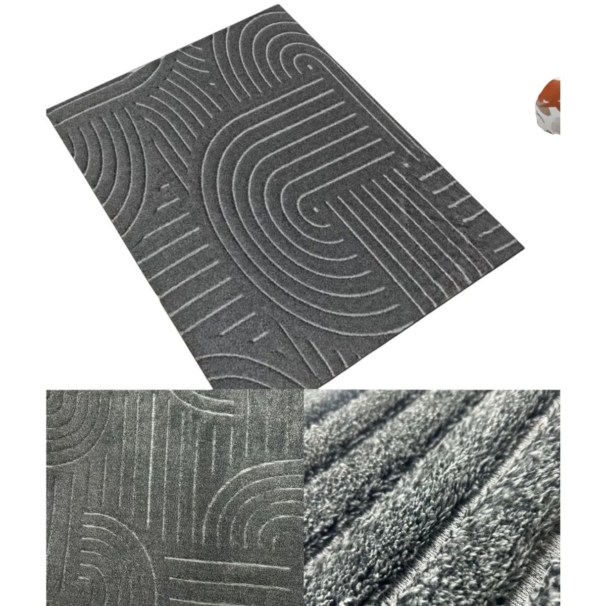 GENERICO - Alfombra Jacquard De Algodón 200x240 Cm