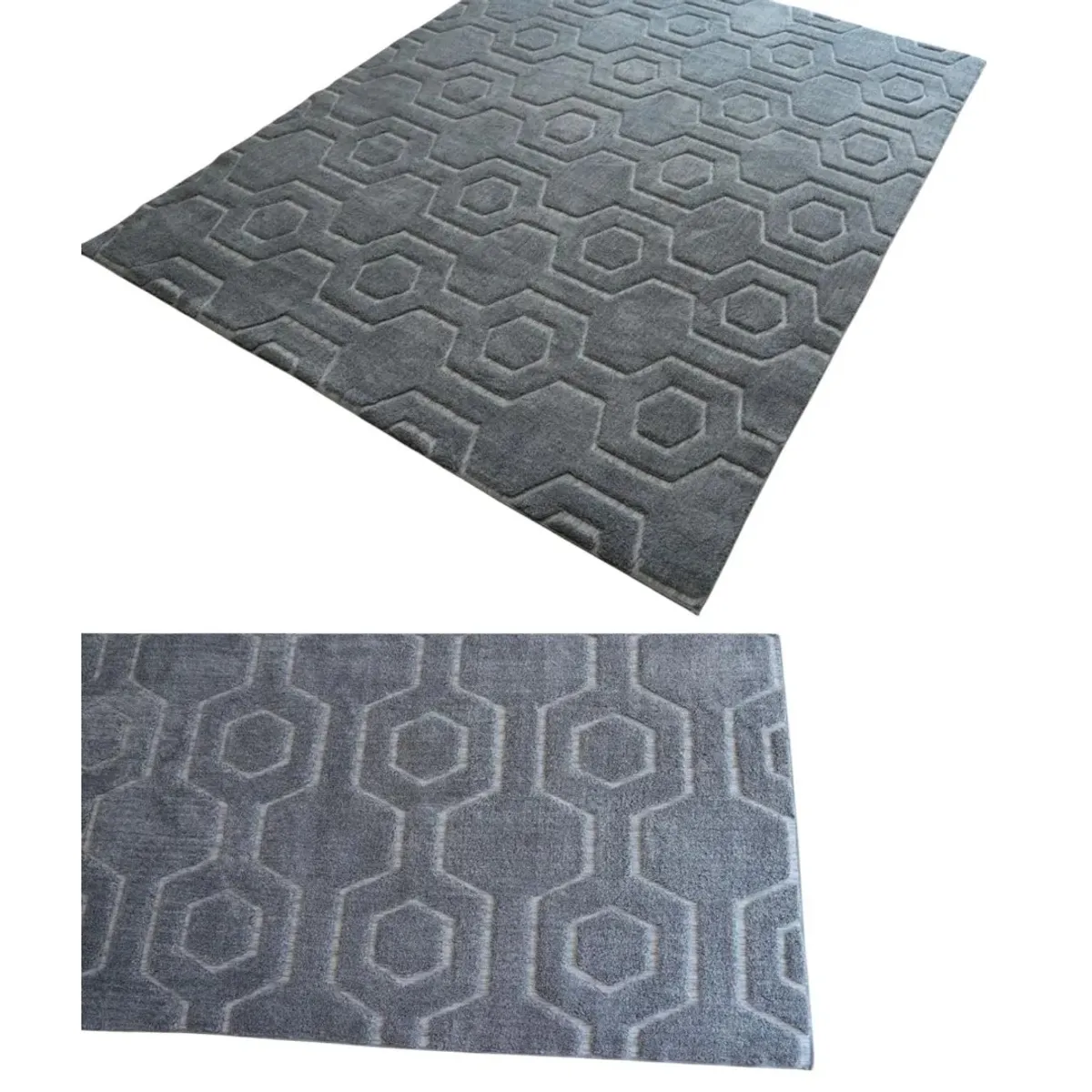 GENERICO - Alfombra Jacquard De Algodón 200x240 Cm