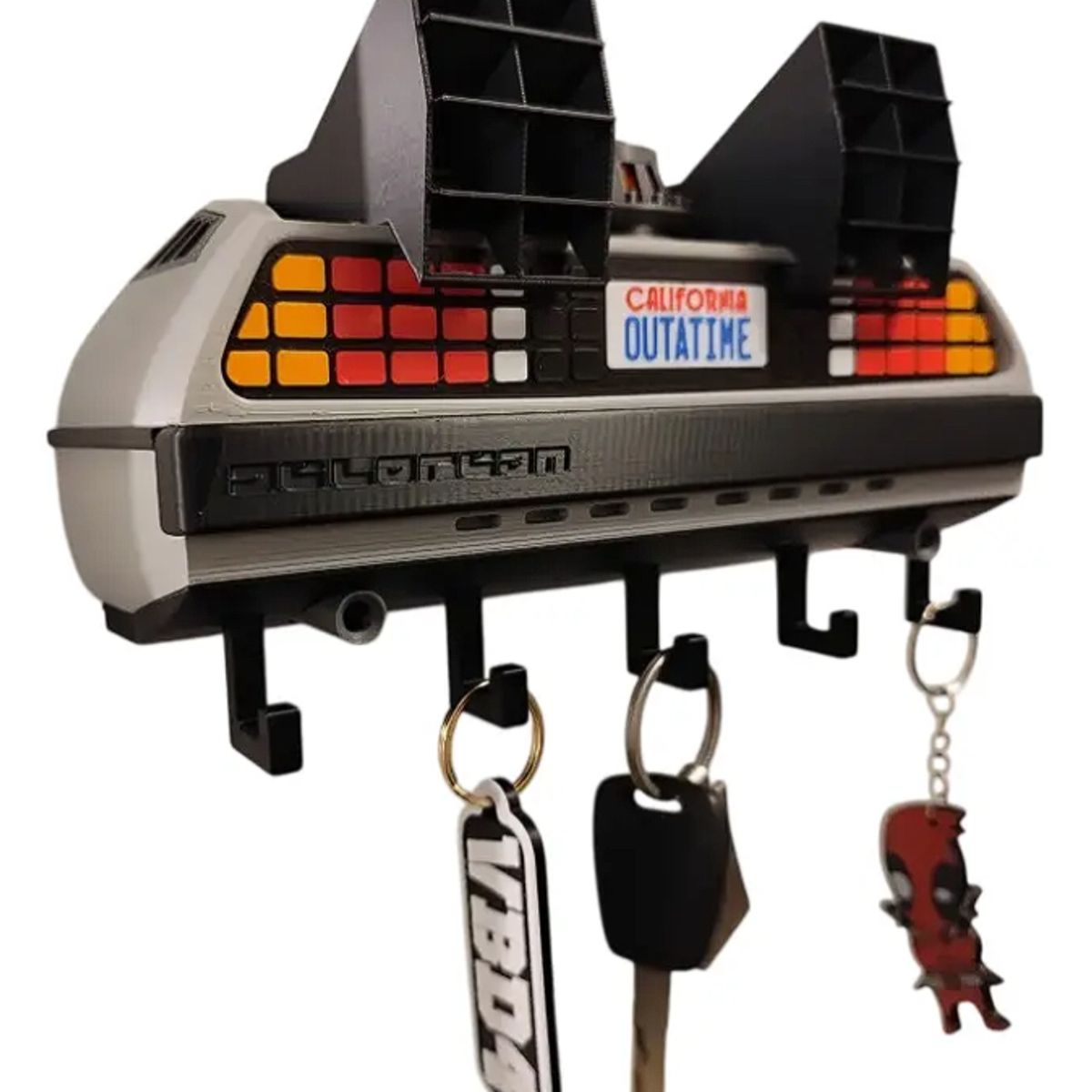 GENERICO - Perchero para llaves de DeLorean