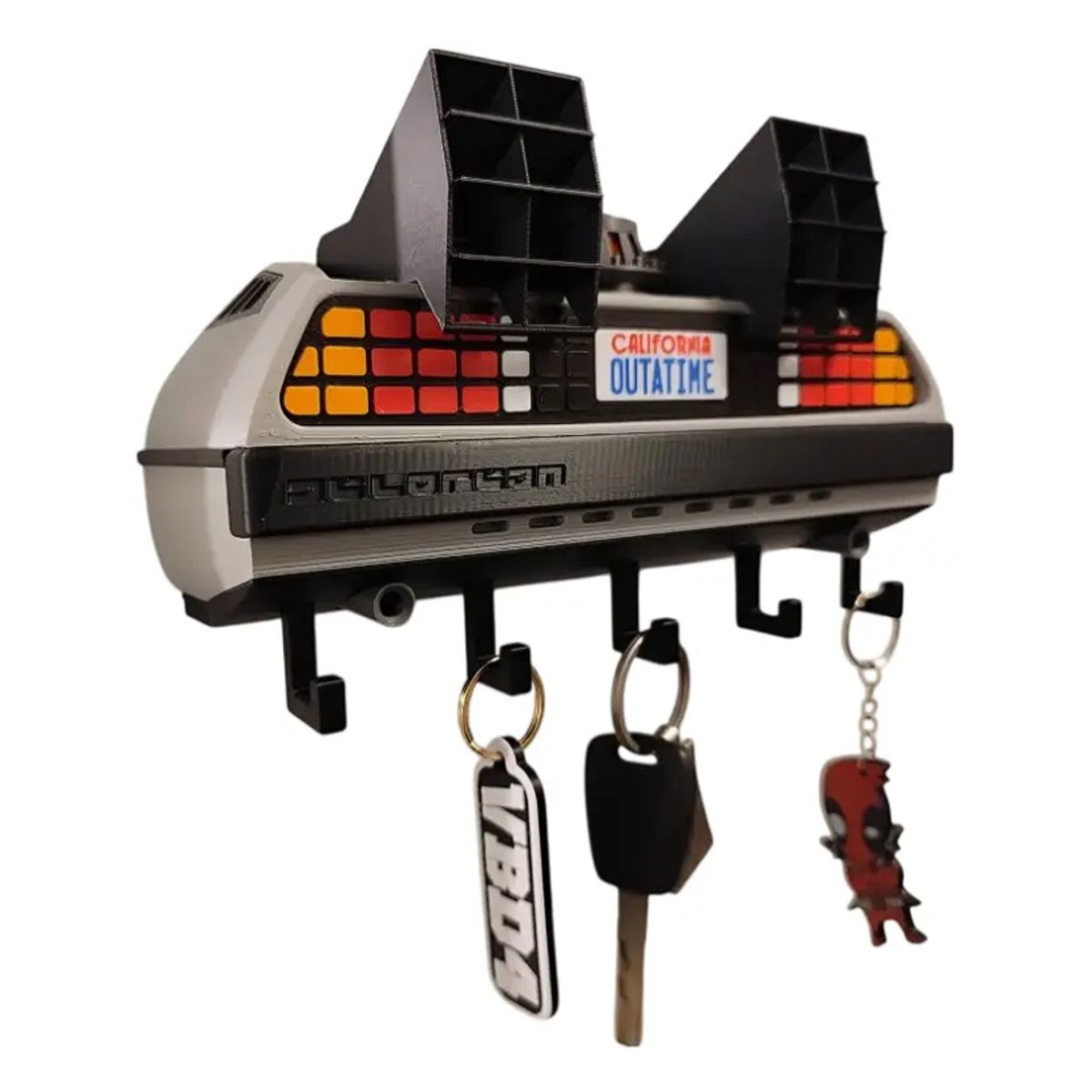 GENERICO - Perchero para llaves de DeLorean