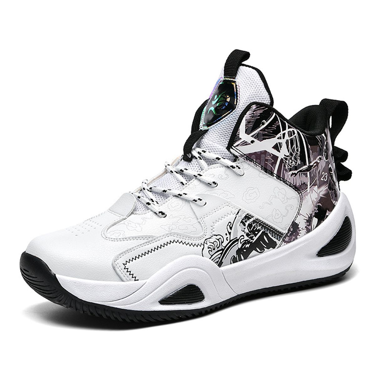 DANWEILE - Zapatillas baloncesto unisex  Negro