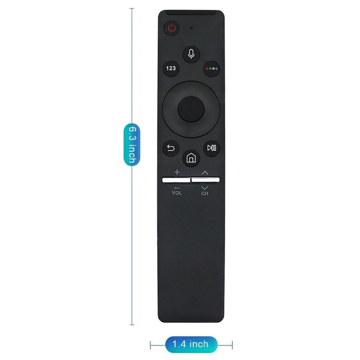 GENERICO - Control Remoto Universal con Función de Voz Compatible con Smart TV Samsung