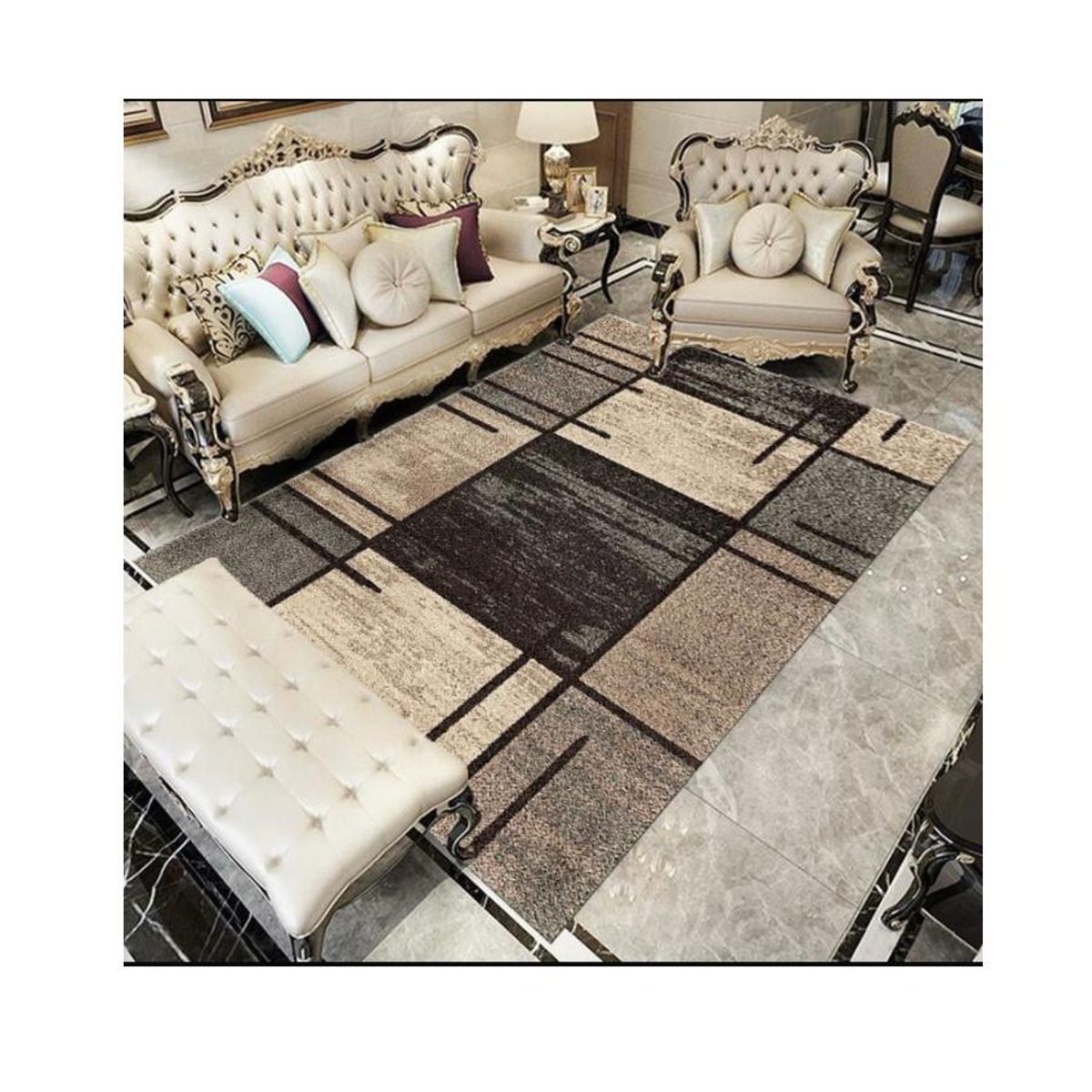 GENERICO - ALFOMBRA MODERNA 200X240 CM  WYM