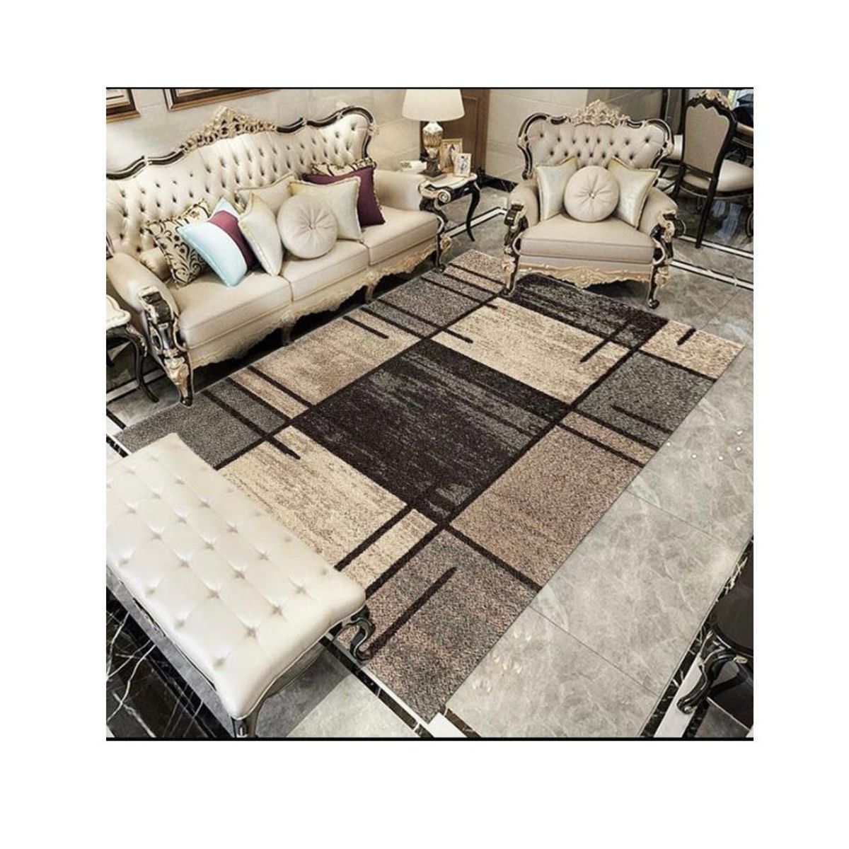 GENERICO - ALFOMBRA MODERNA 200X240 CM  WYM
