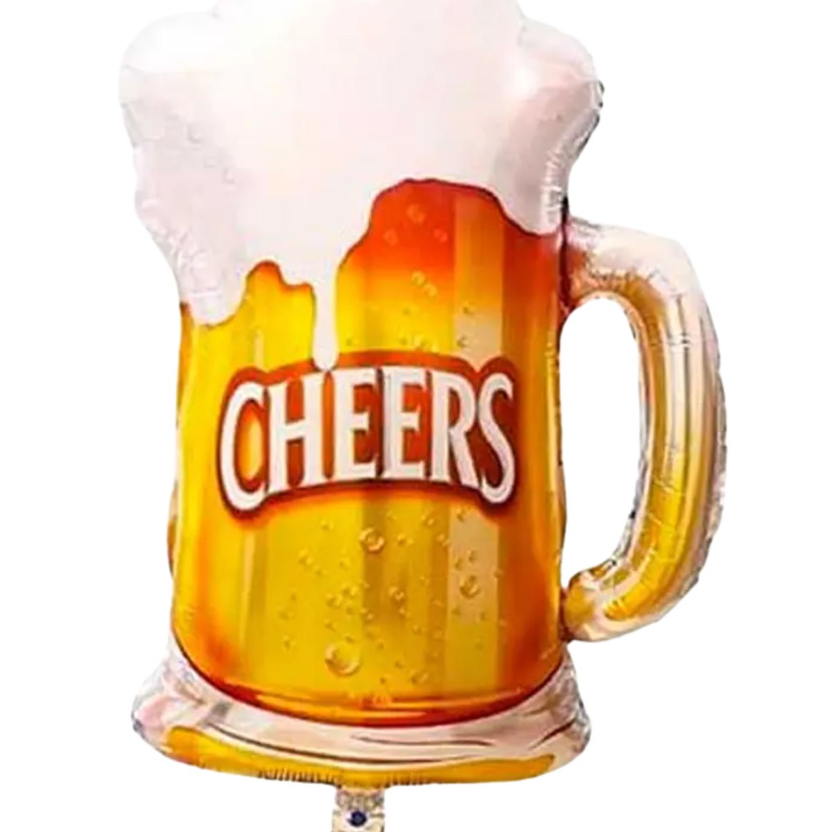GENERICO - 4 Globo Metálico Schop Cerveza Cheers 58x73 Cm Dia Padre