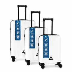 AMELIA - Set De 3 Maletas De 23 15 10 KG Con Ruedas Giratorias 360