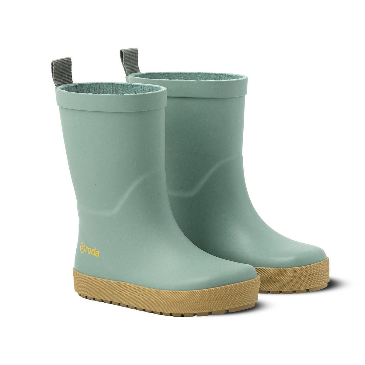 RODA - Botas de agua para niños y niñas Roda Verde