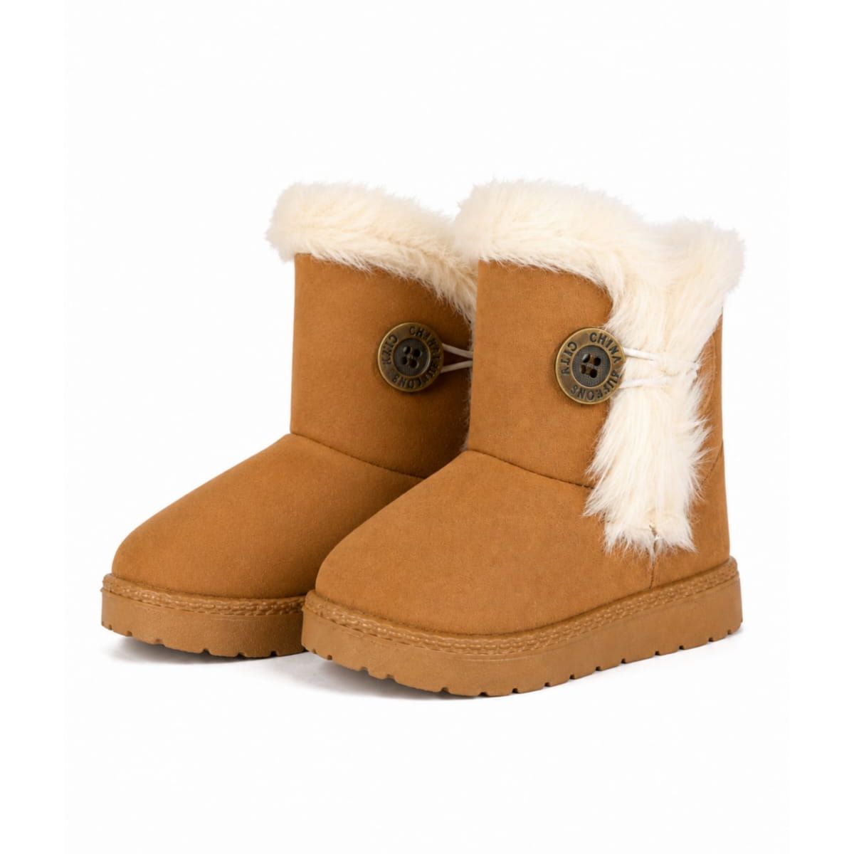 SHOES AND SHOES - Botas Niñas Pantubotas Infantil Forradas Con Chiporro